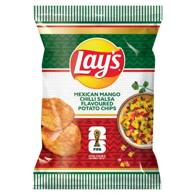 Lay's Mexican Mango Chilli Salsa Flavoured Potato Chips 36g