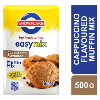 Snowflake Easy Mix Cappuccino Muffin Mix 500g