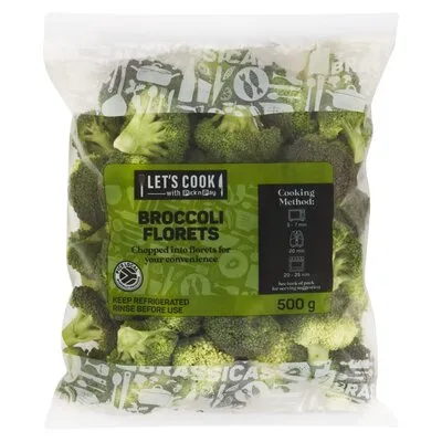 PnP Broccoli Florets 500g