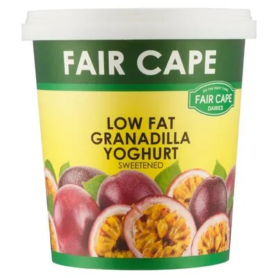 Fair Cape Low Fat Granadilla Yoghurt 1kg