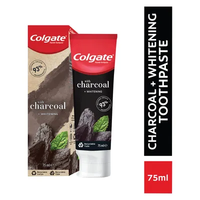Colgate Natural Charcoal, Whitening Toothpaste 75ml