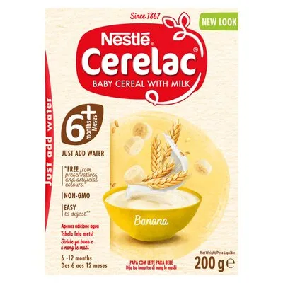 Nestle Cerelac Banana Stage 1 Baby Cereal 200g