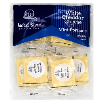 Indezi River Creamery's Mature White Cheddar Cheese 200g