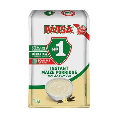 Iwisa Instant Porridge Vanilla 1kg