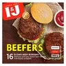 I&J Beefers Beef Patties 800g