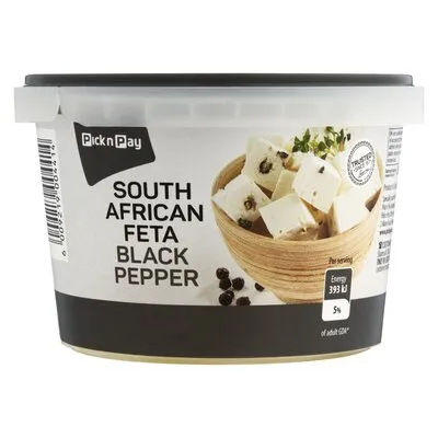 PnP Feta Cheese with Black Pepper 200g