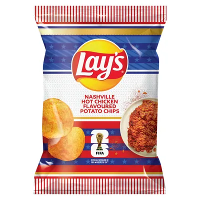 Lay's Nashville Hot Chicken Flavoured Potato Chips 36g