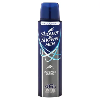 Shower To Shower Men Intense Cool Deodorant 150ml