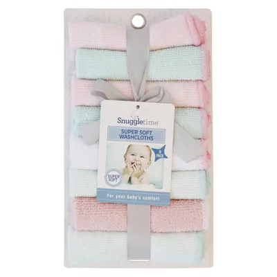 Snuggletime Pink Washcloth