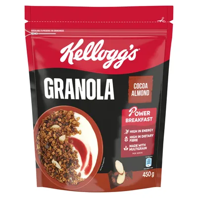 Kellogg's Cocoa Almond Granola 450g