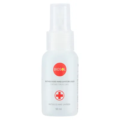 Biosol Alcohol Based Hand Sanitizer Liquid 50ml