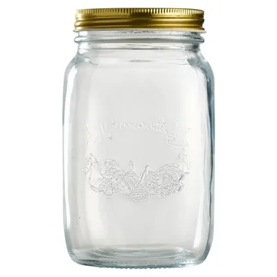 DAY Glass Storage Jar With Lid 1L