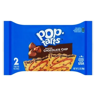 Kellogg's Frosted Chocolate Chip Poptarts 96g