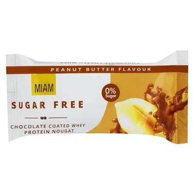 Laborie Foods Miam Nougat Peanut Butter Bar 50g