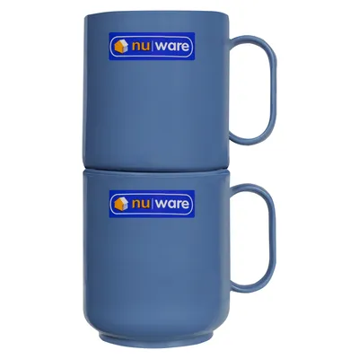 Nu-Ware Assorted Colours Kids Mugs 2 Pack