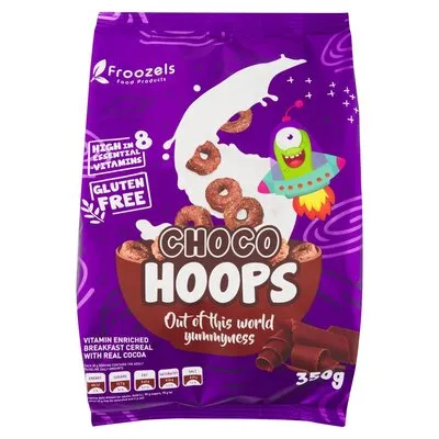 Froozels Chocolate Hoops 350g