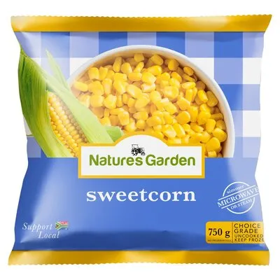 Natures Garden Frozen Sweetcorn 750g