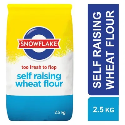 Snowflake Wheat Self Raising Flour 2.5kg