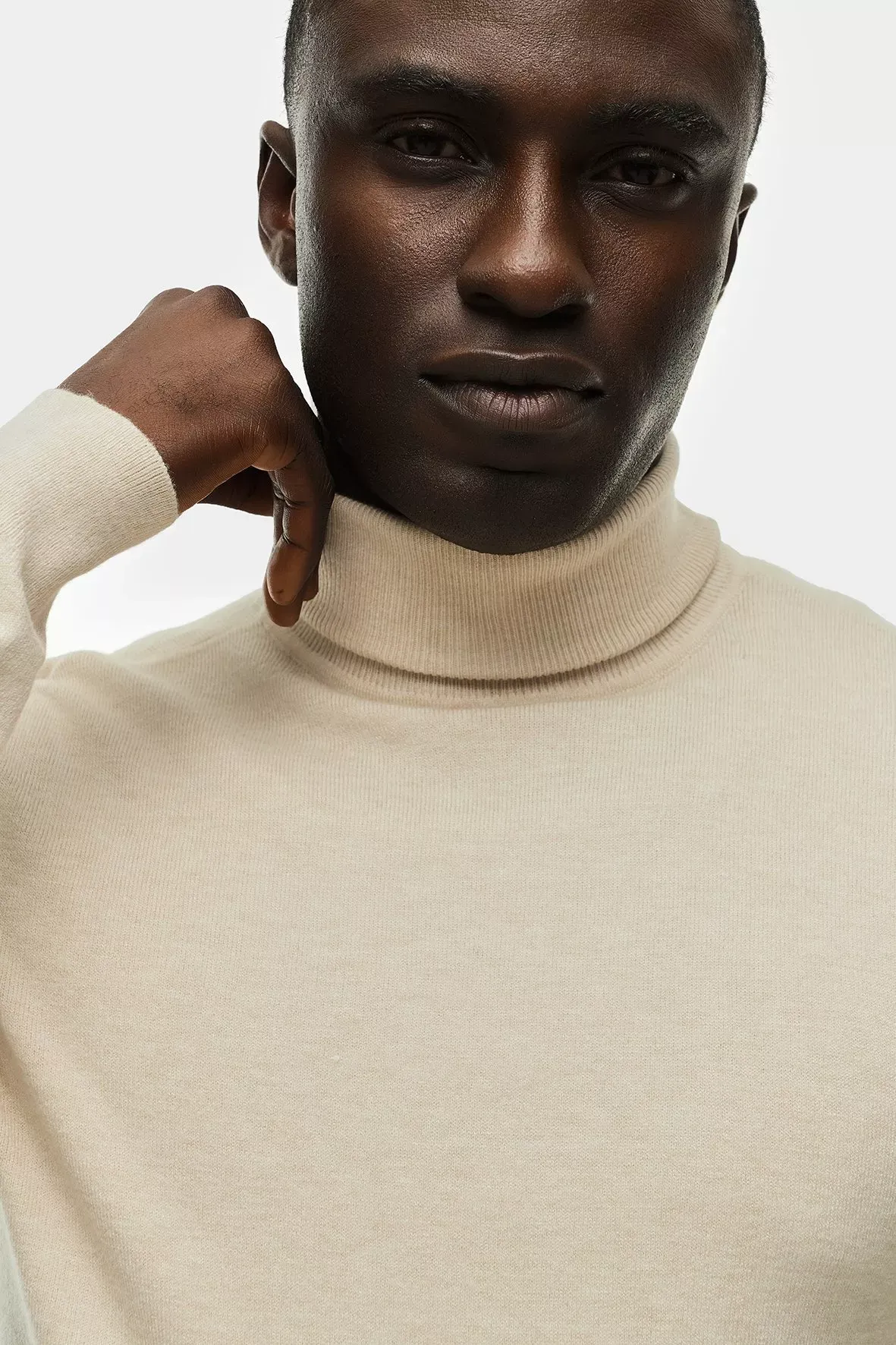 Polo Neck Top