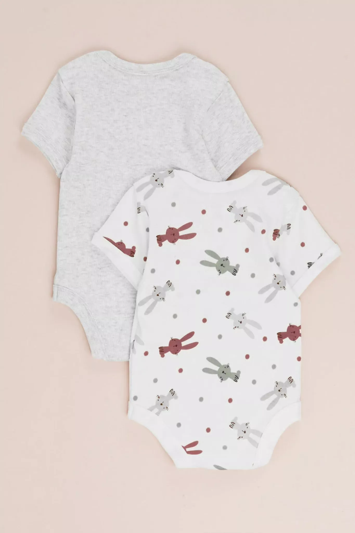 2 Pack Bunny Bodysuits