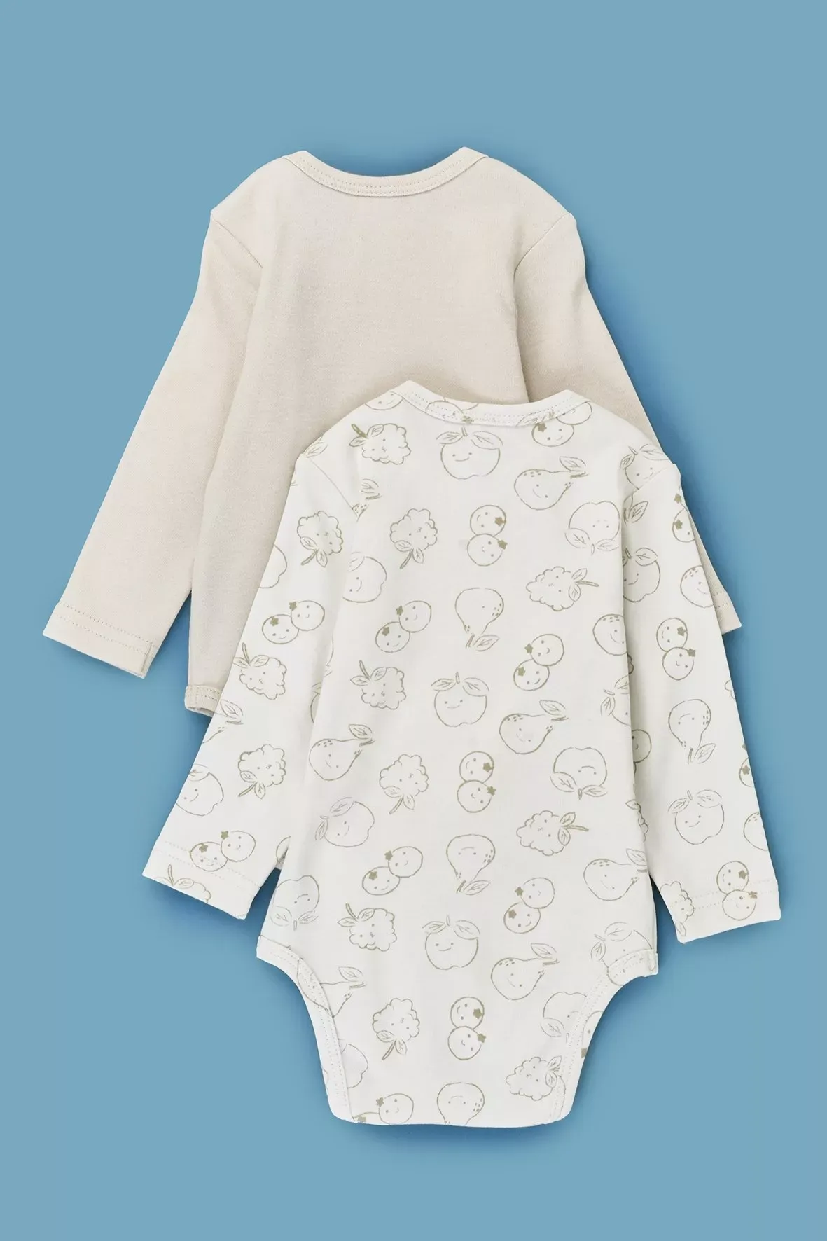 2 Pack Long sleeve Bodysuits