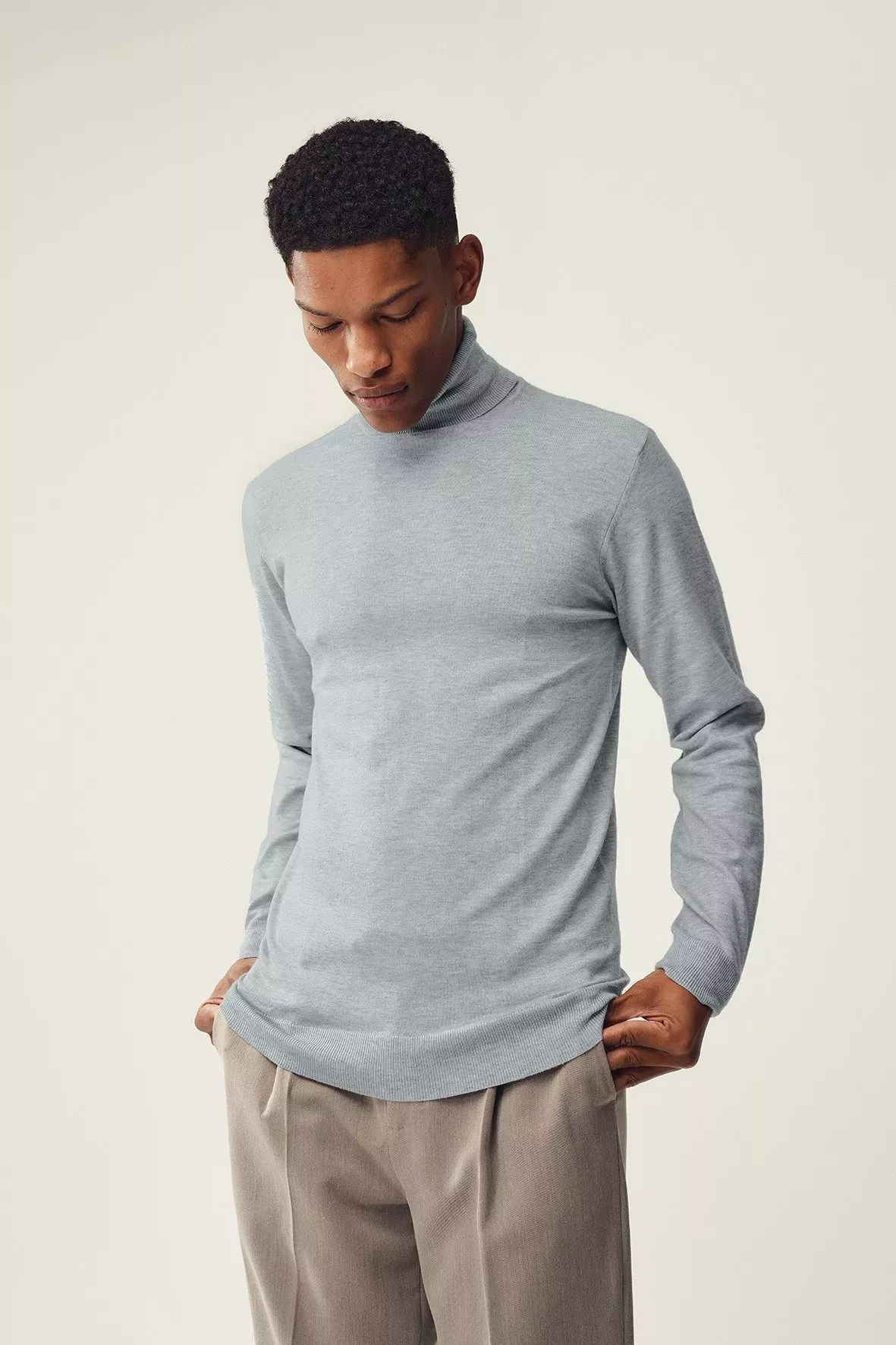 Polo Neck Top