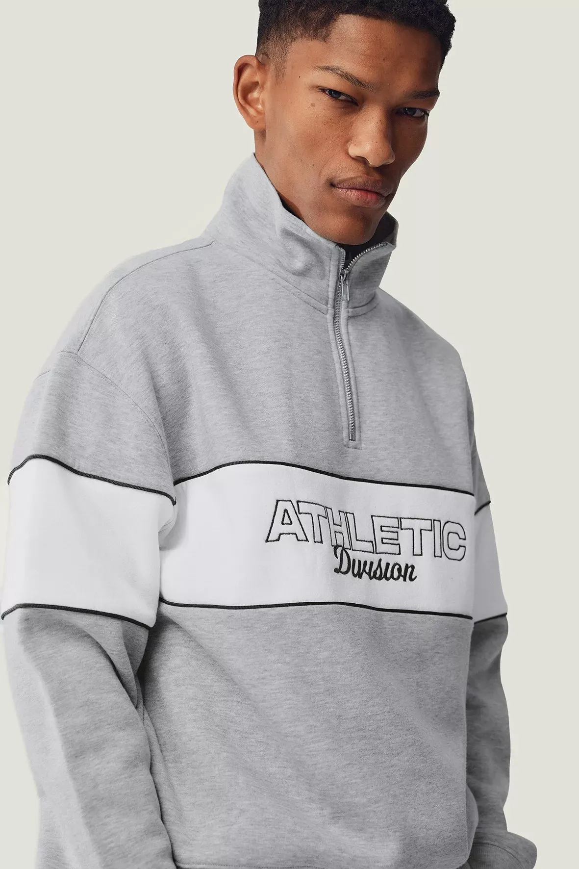 Quarter Zip Sweat Top