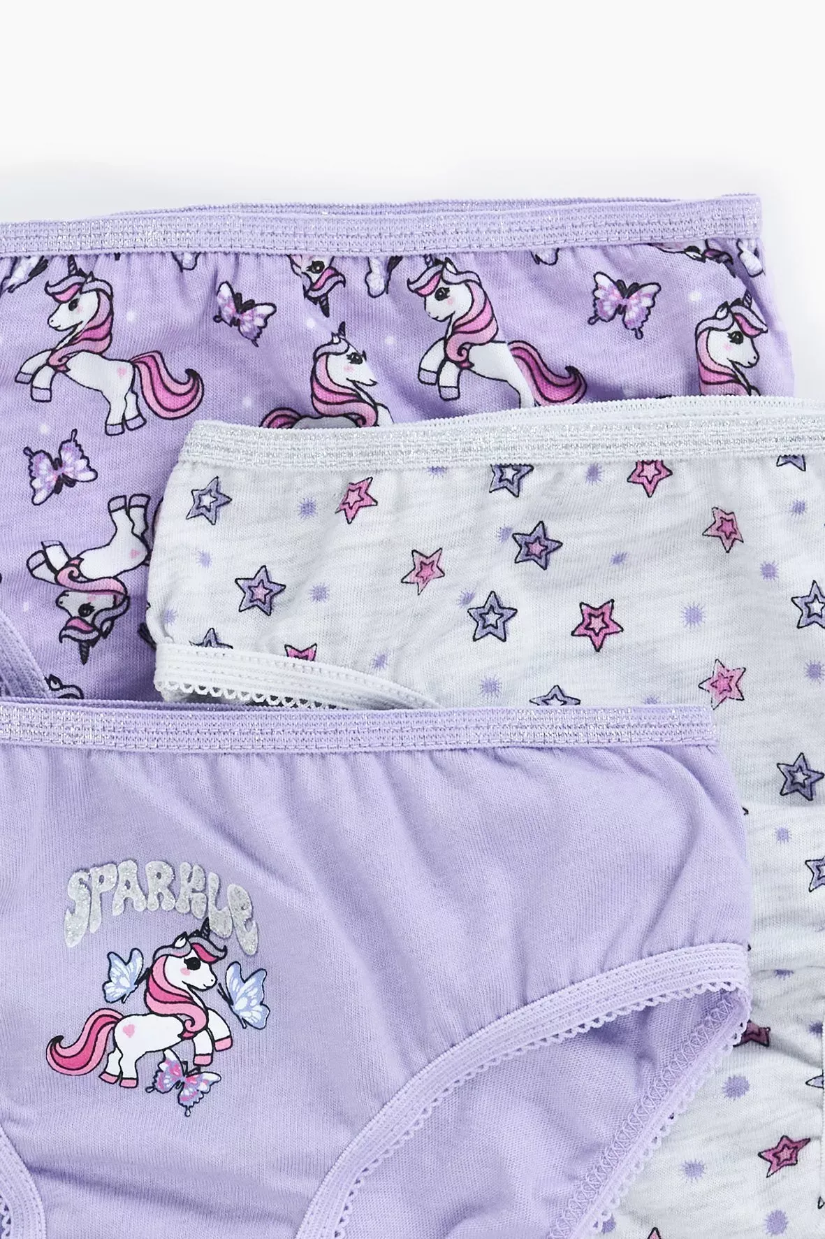 3 Pack Unicorn Bikinis