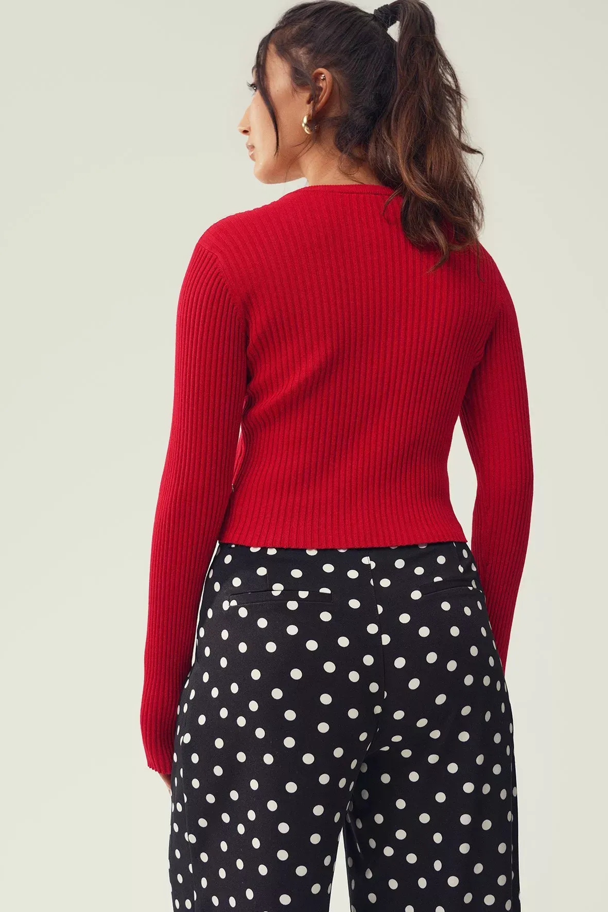 Ribbed Cardigan