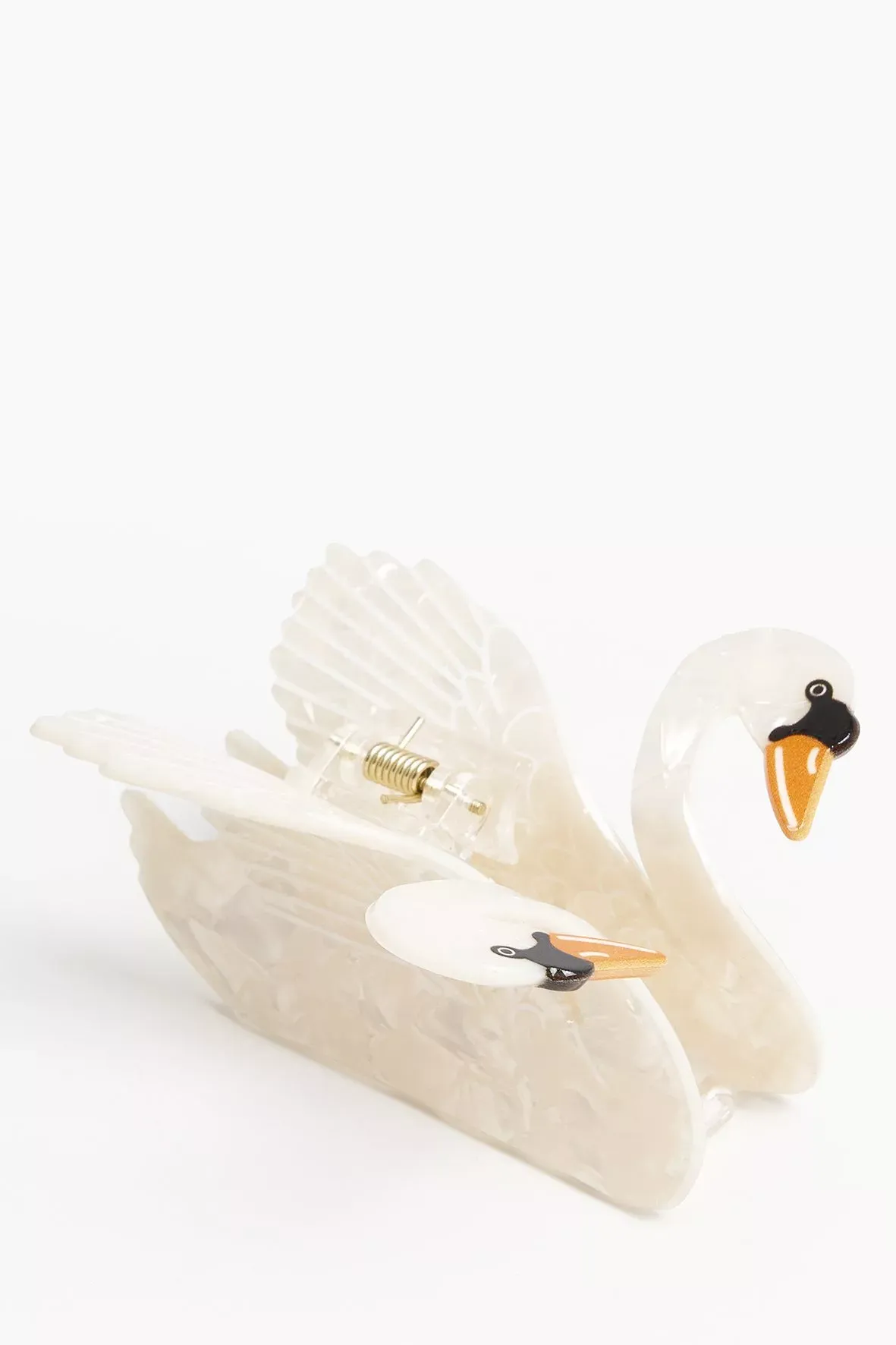 Swan Hair Claw