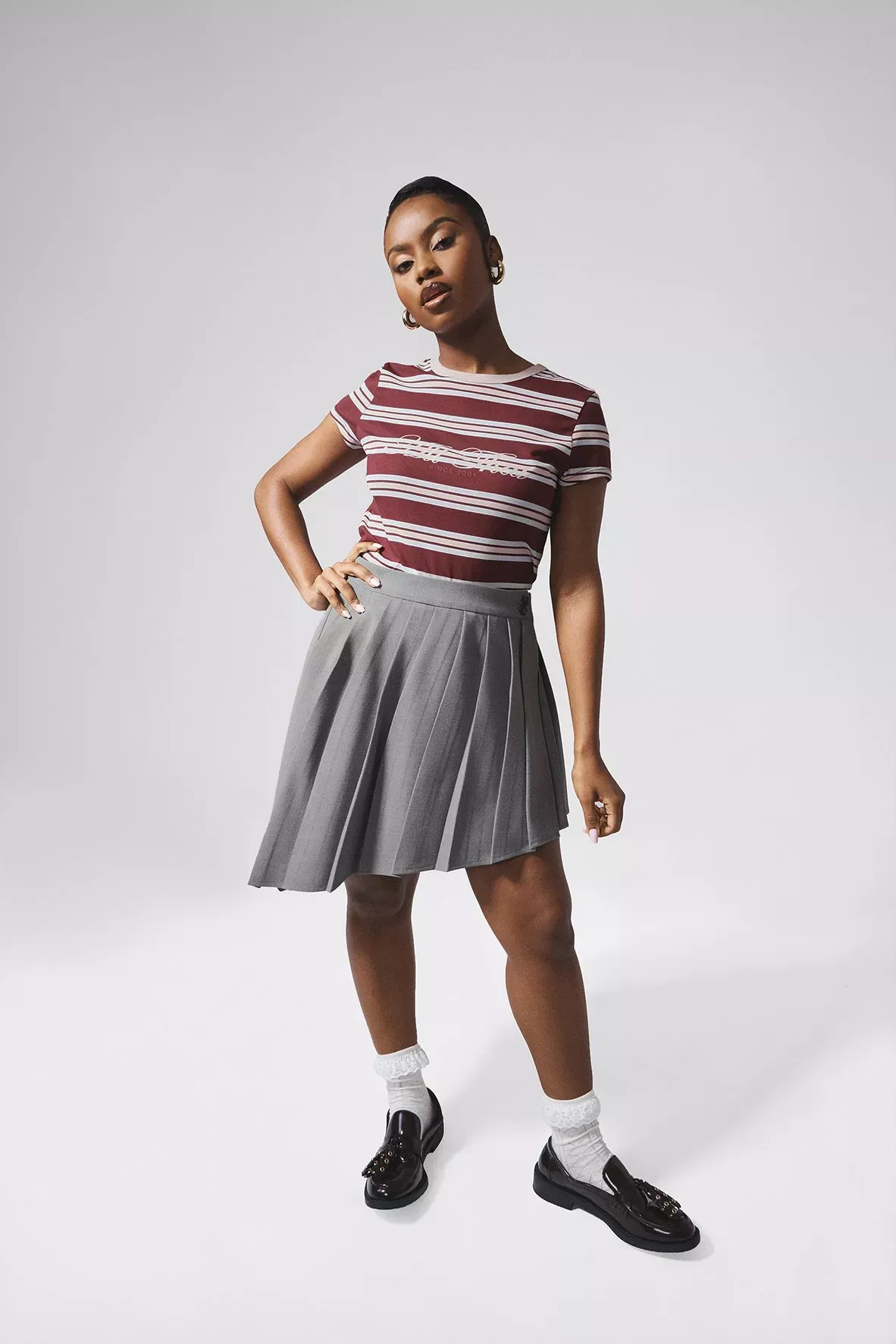 Mr Price x Sphokuhle Asymmetrical Pleated Skirt