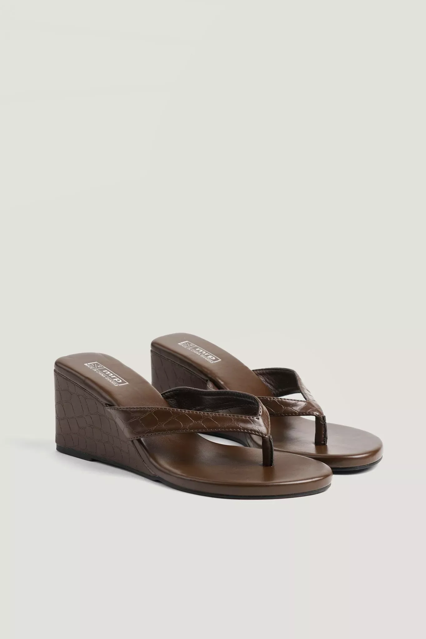 Thong Wedge Heel