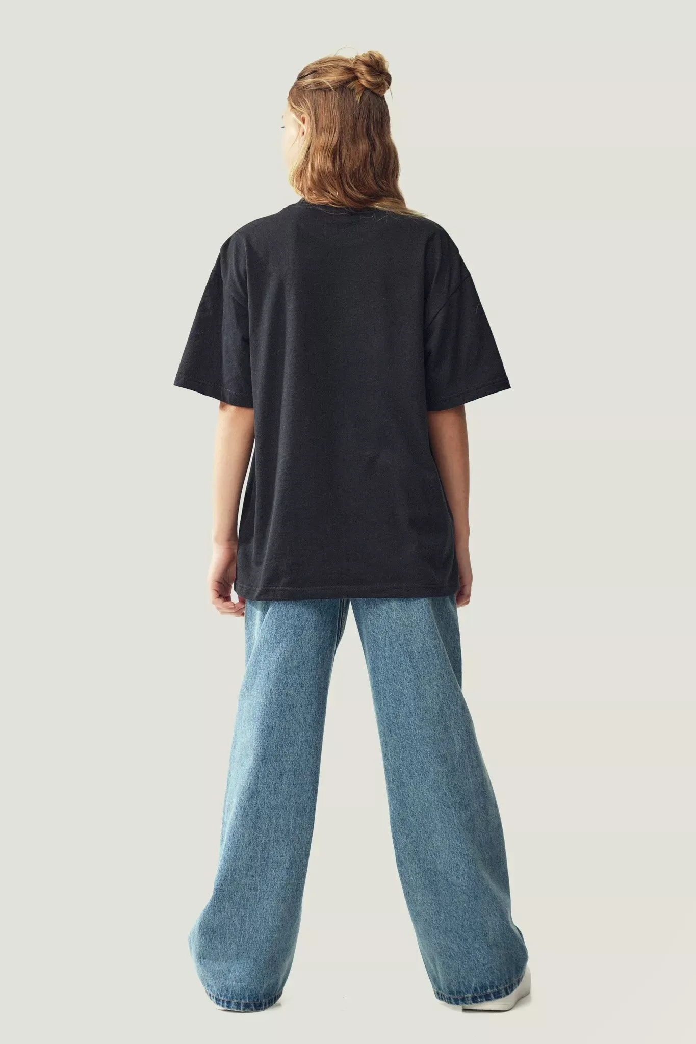 Rigid Wide leg Denim