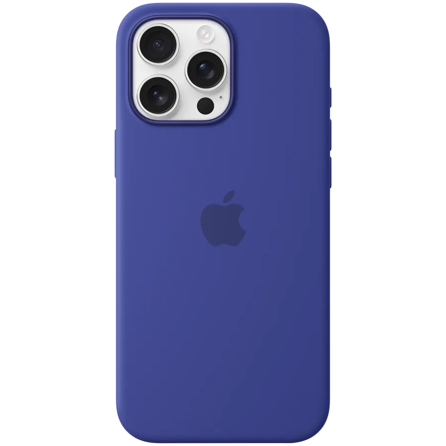 iPhone 16 Pro Max Silicone Case with MagSafe - Ultramarine,Model A3316