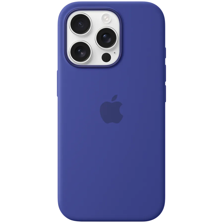 iPhone 16 Pro Silicone Case with MagSafe - Ultramarine,Model A3315