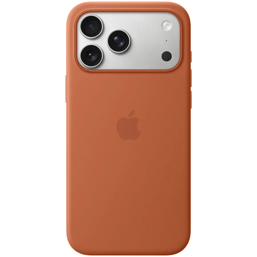 iPhone 17 Pro Max Silicone Case with MagSafe - Terra Cotta,Model A3560