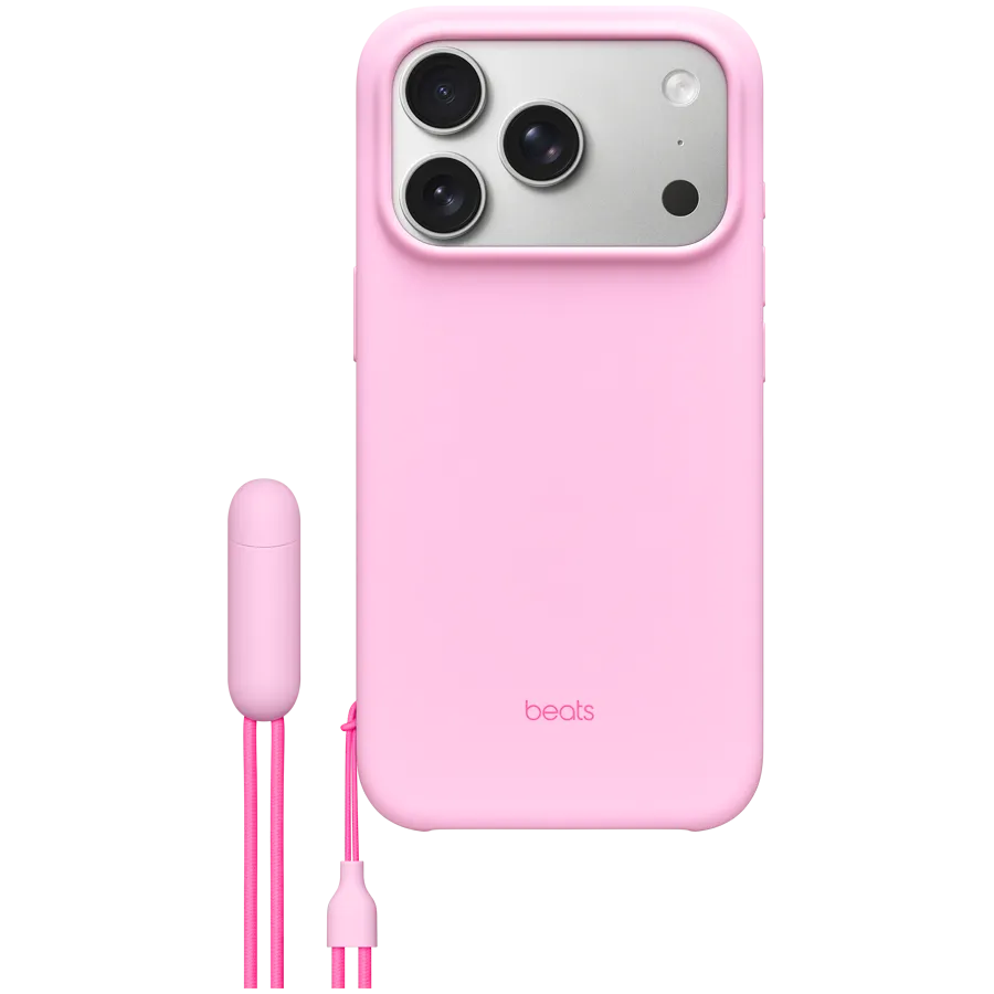 Beats iPhone 17 Pro Kickstand Case with MagSafe and Camera Control - Pebble Pink,Model A3509