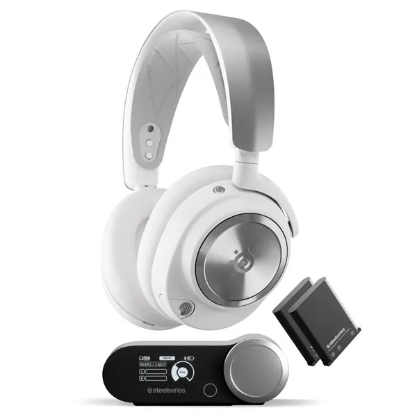 SteelSeries 61525 Arctis Nova Pro Wireless X High-Fidelity Gaming Audio with Active Noise Cancellat…