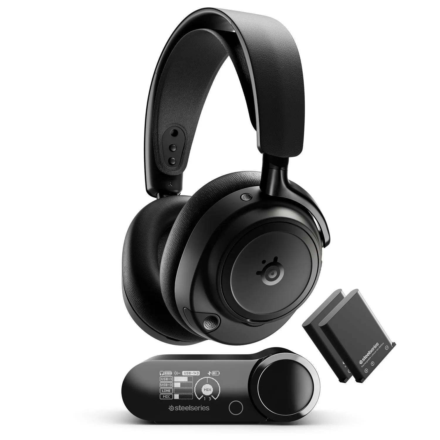 Steelseries 61661 Arctis Nova Elite Wireless Multi-Platform Gaming Headset - Black