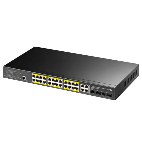 Cudy 24 Port Layer 2 Managed Gigabit PoE Switch