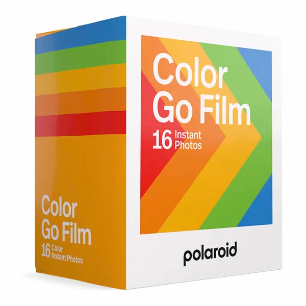 Polaroid Go Color Film - White Frame Double Pack  (16 Exposures)