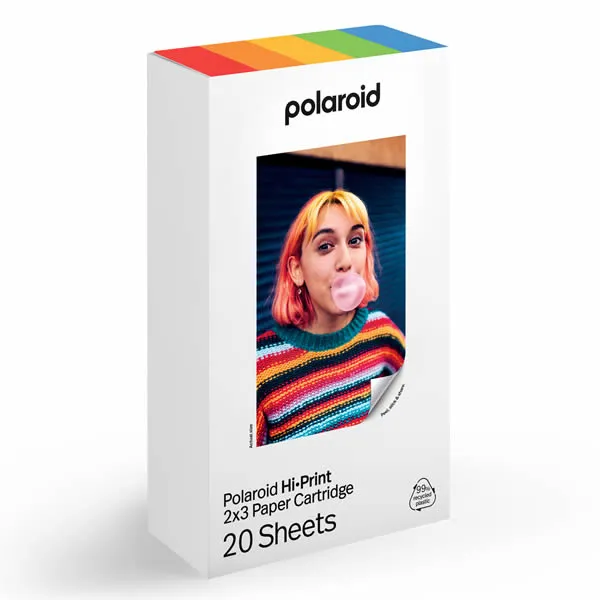 Polaroid Hi-Print 2x3 Paper Cartridge Generation 2 – 20 Sheets