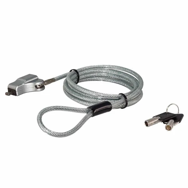 Push-In Key Type Cleat Notebook Lock