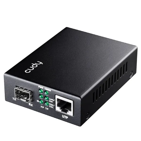 Cudy Fibre to Gigabit Ethernet Media Converter