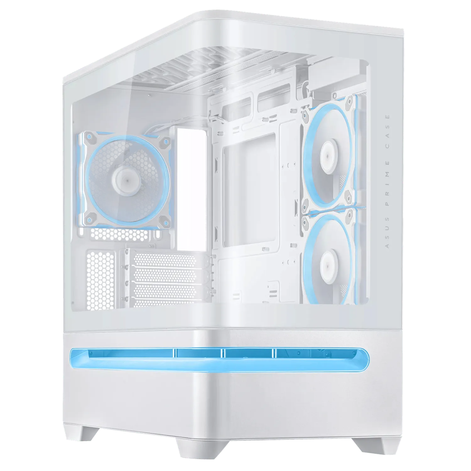 ASUS Prime AP202 ARGB mATX White Chassis