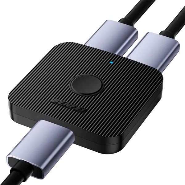 BENFEI 000298K HDMI 2-In 1-Out / 1-In 2-Out Bi-Directional Switcher Supports up to 4K@60Hz / 1080P …