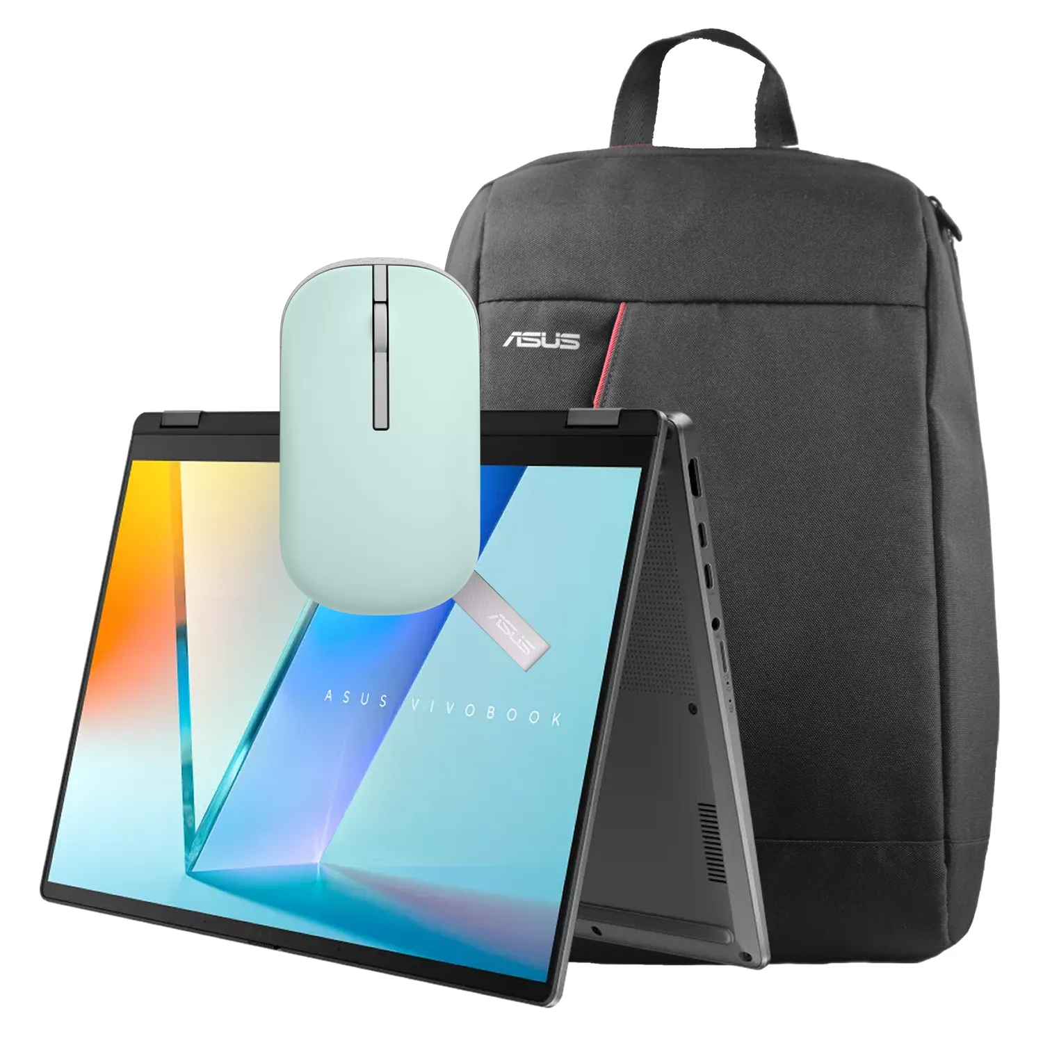 ASUS | Vivobook 14 Flip | Core Ultra 7 | 14" WUXGA | 16GB RAM | 512GB SSD | Intel Arc | Matte Grey