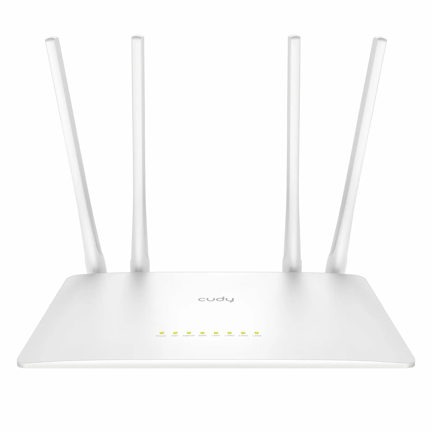 Cudy WR300S 300Mbps 5-Port Wi-Fi 4 Router – White