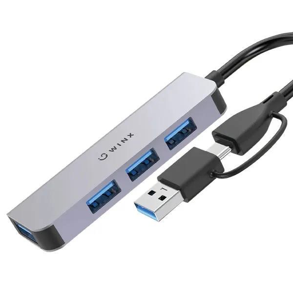 WINX Connect Simple Type-C/USB 4 Port Hub