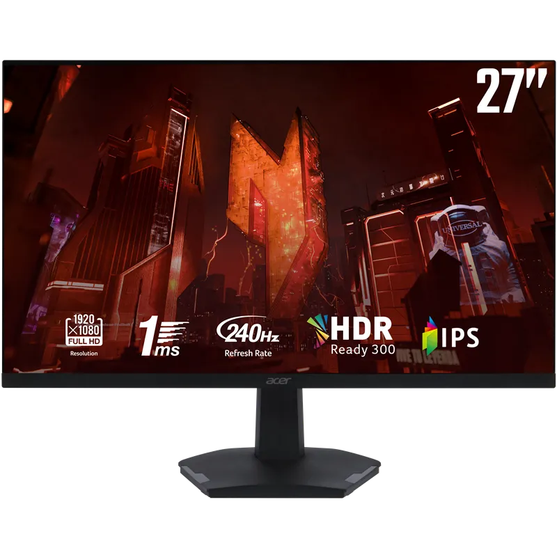 Acer Nitro VG270 27" FHD IPS 240Hz 1ms Freesync HDR Gaming Monitor
